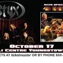 STYX & KANSAS – THURSDAY, OCTOBER 17TH, 2013