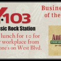 Y103’s Business of the Day